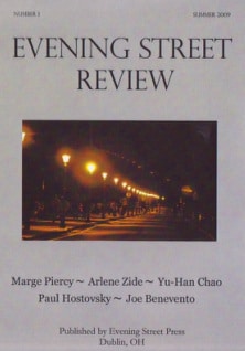 Evening Street Review NUMBER 1, SUMMER 2009
