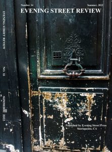 Cover Evening Street Review NUMBER 34, Summer 2022